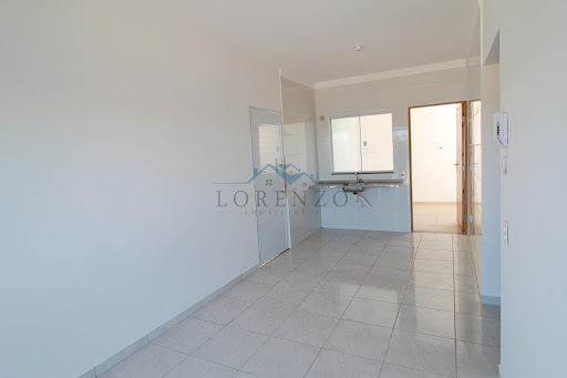 Sala de estar e cozinha