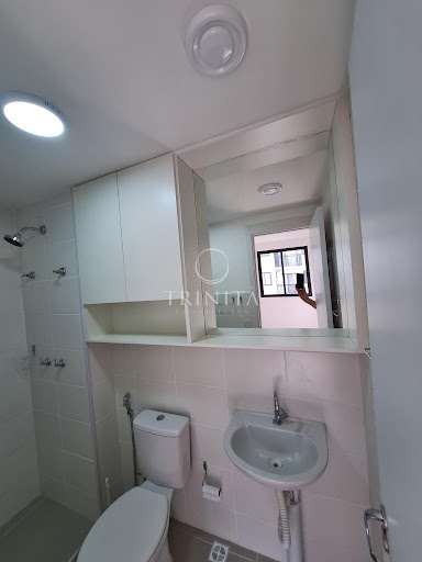 Novolar Recreio - banheiro social - Trinità Imobiliária
