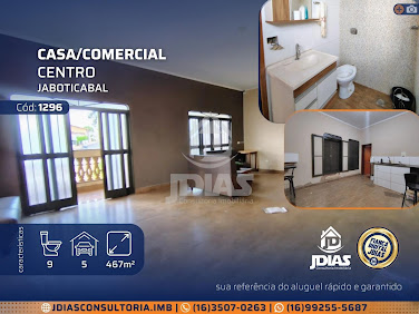 Casa em Centro - Jaboticabal, SP