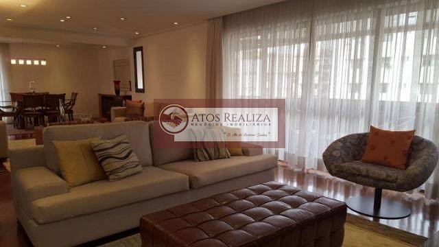 Apartamento à venda com 5 quartos, 5 banheiros, 3 vagas e 272m² no Campo Belo, São Paulo — foto principal
