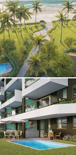 Apartamento à venda com 3 quartos, 1 suíte, 2 vagas e 95m² no Carneiros, Tamandaré (PE) — foto 11 de 21