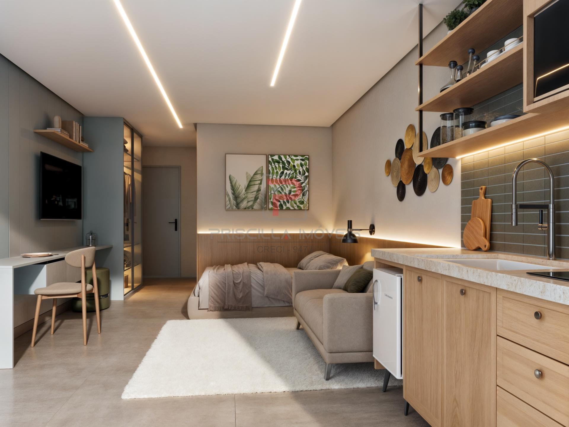 Apartamento à venda com 1 quarto, 3 banheiros e 24m² no Praia Formosa, Cabedelo (PB) — foto 10 de 13