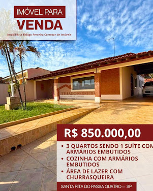 Casa em Jardim Bonanza  -  Santa Rita do Passa Quatro