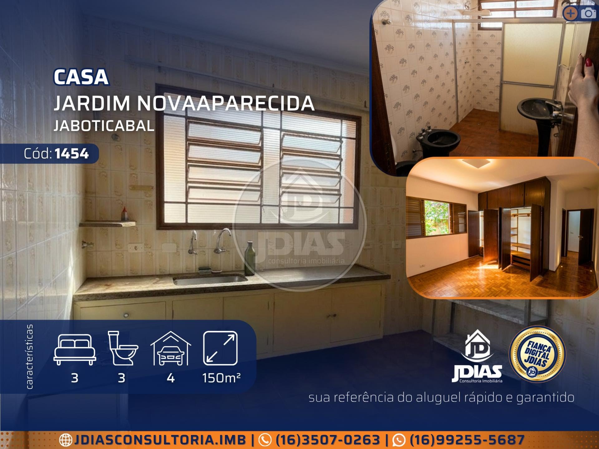 Casa, 3 quartos, 150 m² - Foto 1