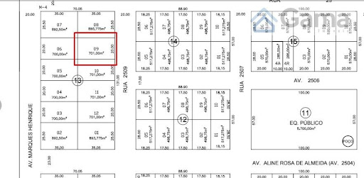 Lote / Terreno em Jardim Universitário  -  Vilhena