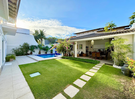 Área de lazer da casa à venda no Santa Marina