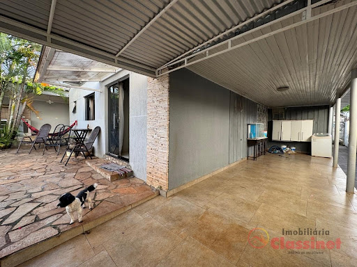 casa e garagem