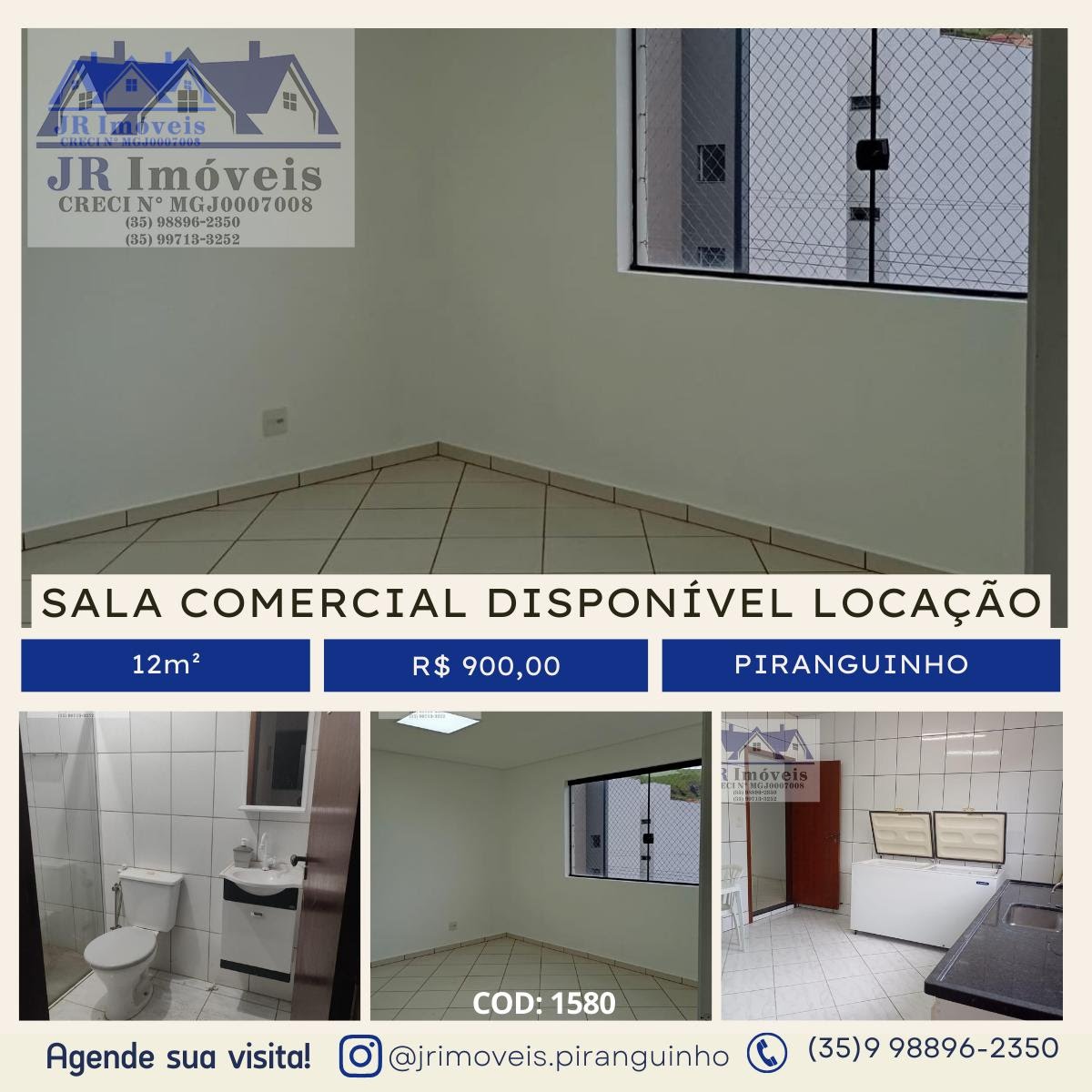Comercial para alugar com 12m² no Piranguinho, Piranguinho — foto principal