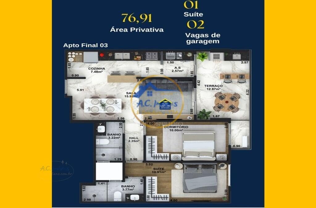 Apartamento à venda com 1 quarto, 1 banheiro, 1 vaga e 56m² no Guilhermina, Praia Grande (SP) — foto 22 de 26