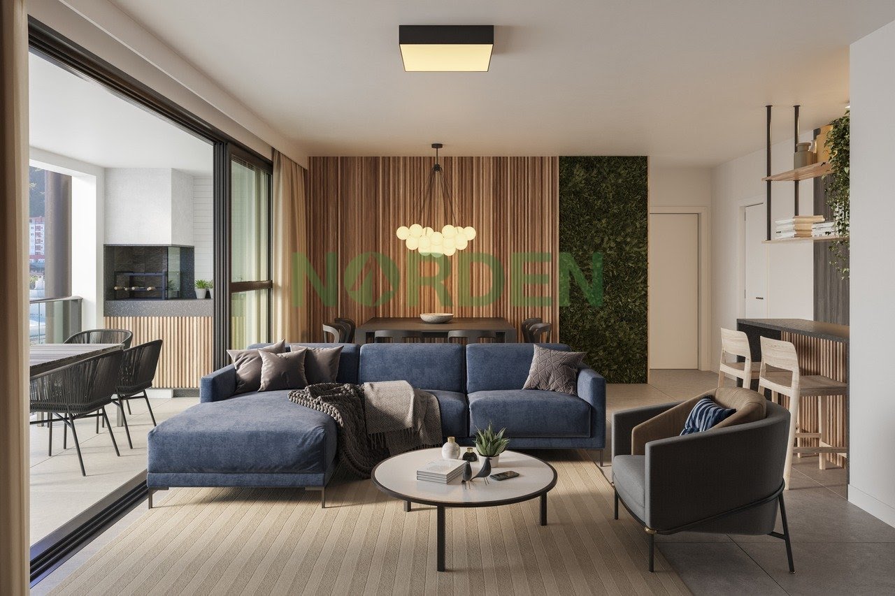 Apartamento de 107 m² com 3 quartos no Urban Residence, Centro