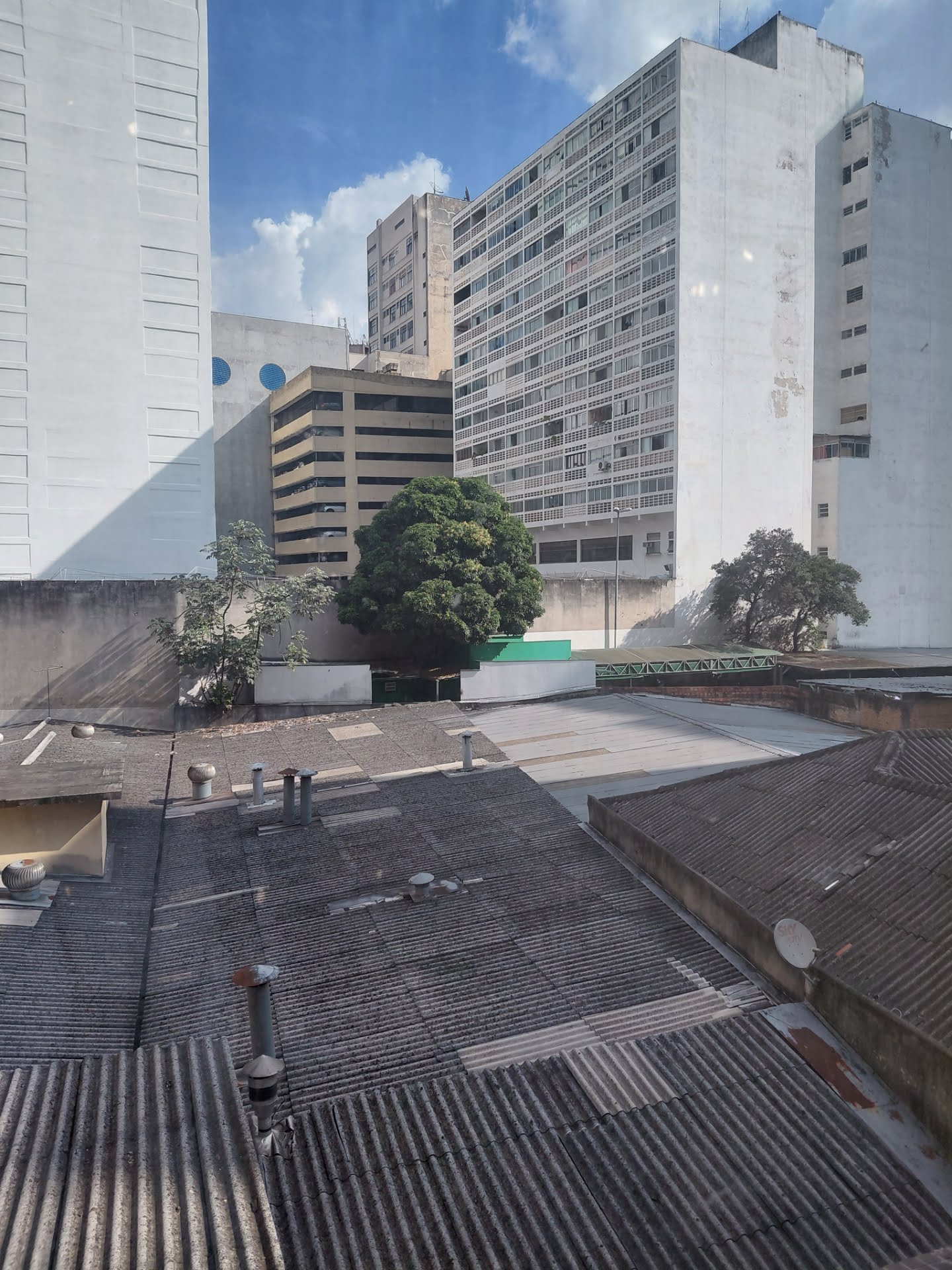 Vista da janela da sala