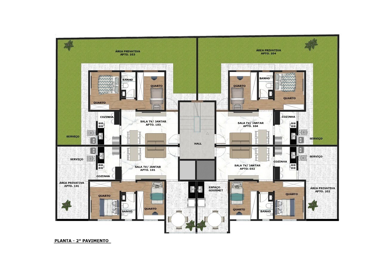 Apartamento à venda com 2 quartos, 1 banheiro, 2 vagas e 50m² no Rio Branco, Belo Horizonte (MG) — foto 6 de 14