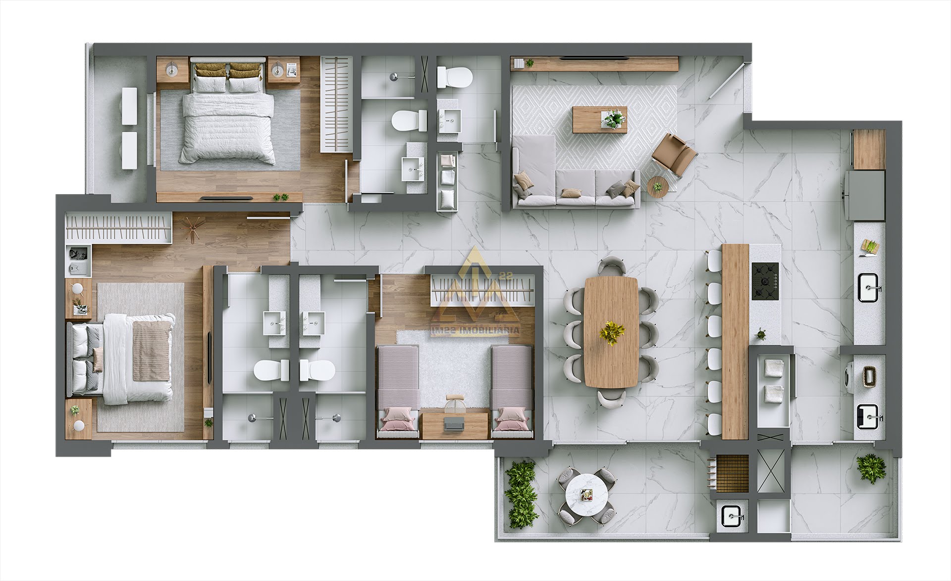 Apartamento à venda com 2 quartos, 2 suítes, 1 vaga e 85m² no Itajubá II, Balneário Piçarras (SC) — foto 30 de 30