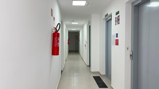 Corredor de entrada do studio