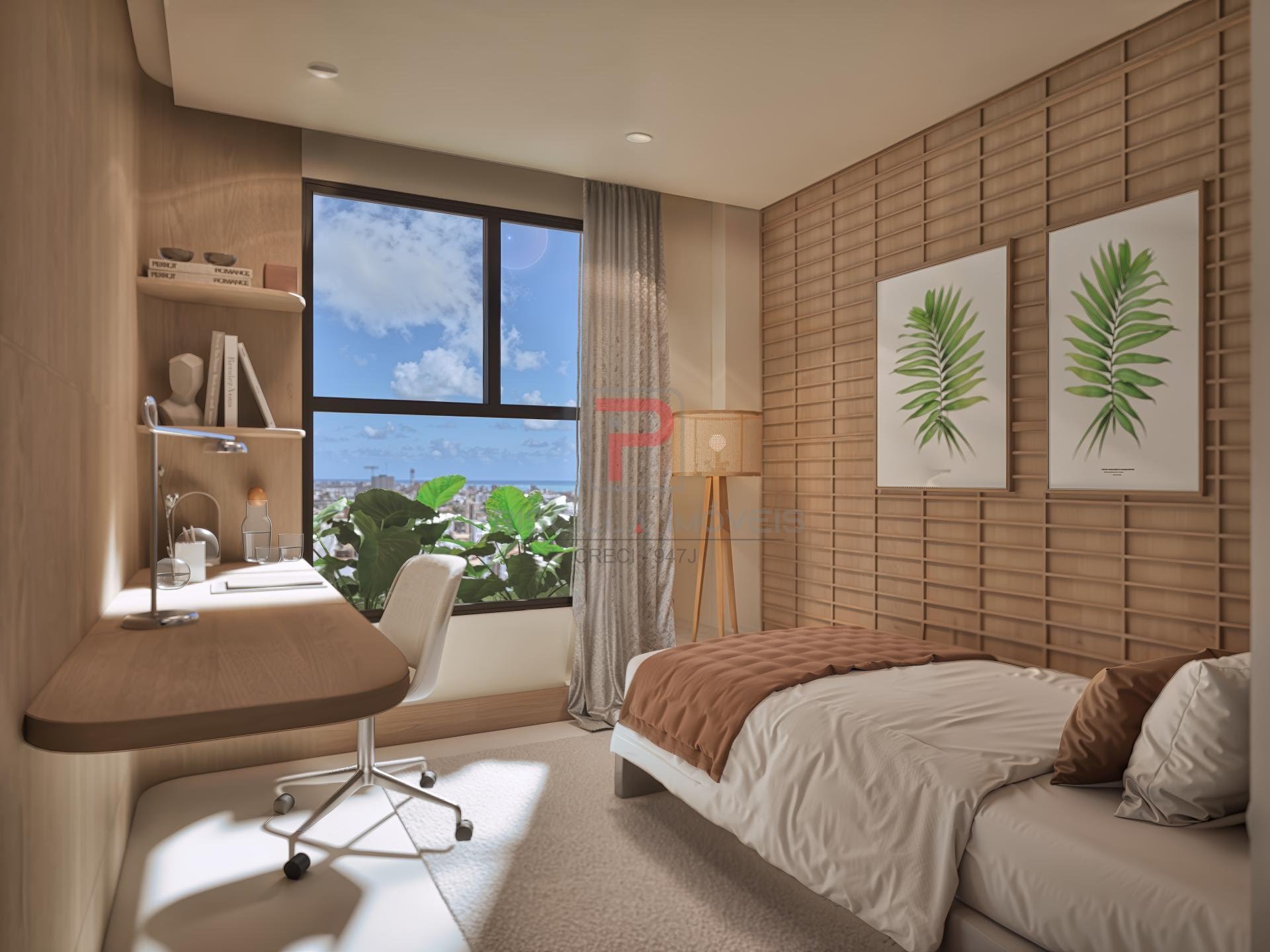 Apartamento à venda com 1 quarto, 1 banheiro, 1 vaga e 29m² no Intermares, Cabedelo (PB) — foto 7 de 18