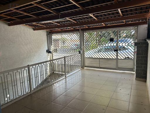 Vista da garagem
