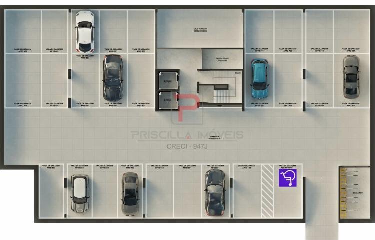 Apartamento à venda com 3 quartos, 2 suítes, 2 vagas e 65m² no Bessa, João Pessoa (PB) — foto 9 de 11