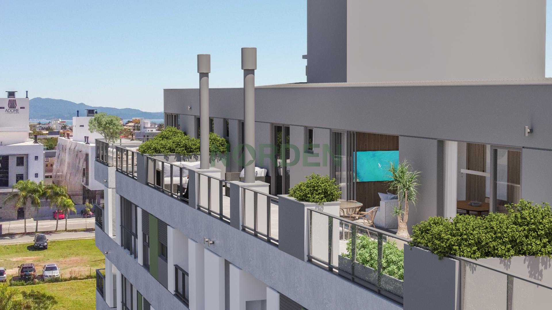 Apartamento de 181.76 m² com 2 quartos no Level Up, Cachoeira do Bom Jesus Leste