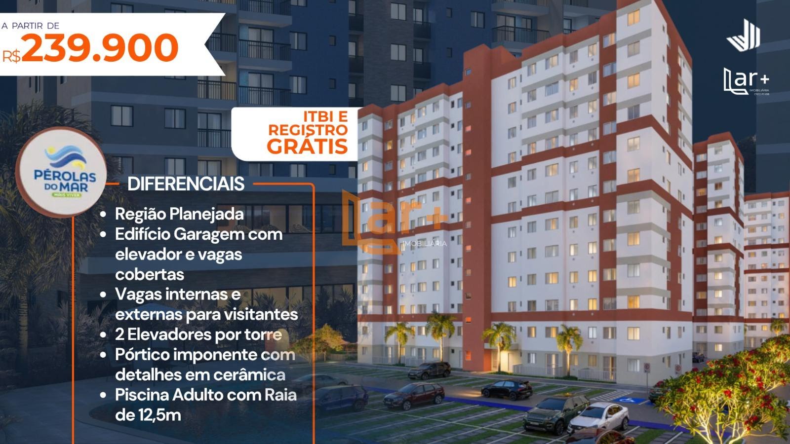 Apartamento à venda com 2 quartos, 1 banheiro, 1 vaga e 44m² no Costa Paradiso, Barra dos Coqueiros (SE) — foto 2 de 25