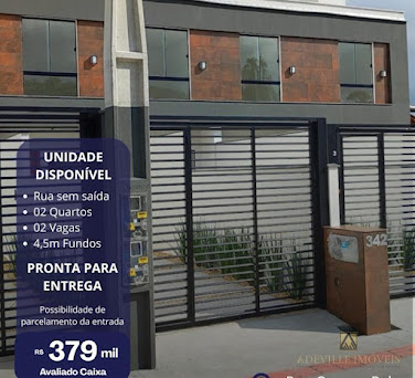 Casa Geminada em Itaum  -  Joinville