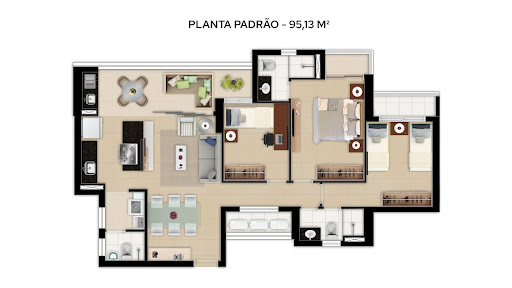 Apartamento na Aldeota, Fortaleza | Imóveis em Fortaleza