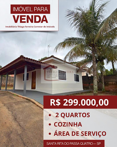 Casa em Jardim Cinelândia  -  Santa Rita do Passa Quatro