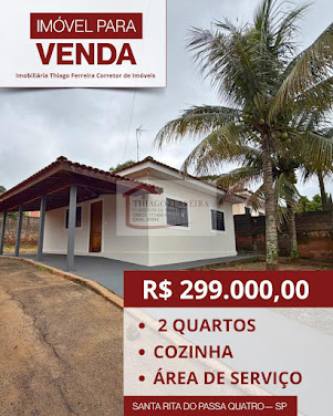 Casa em Jardim Cinelândia  -  Santa Rita do Passa Quatro