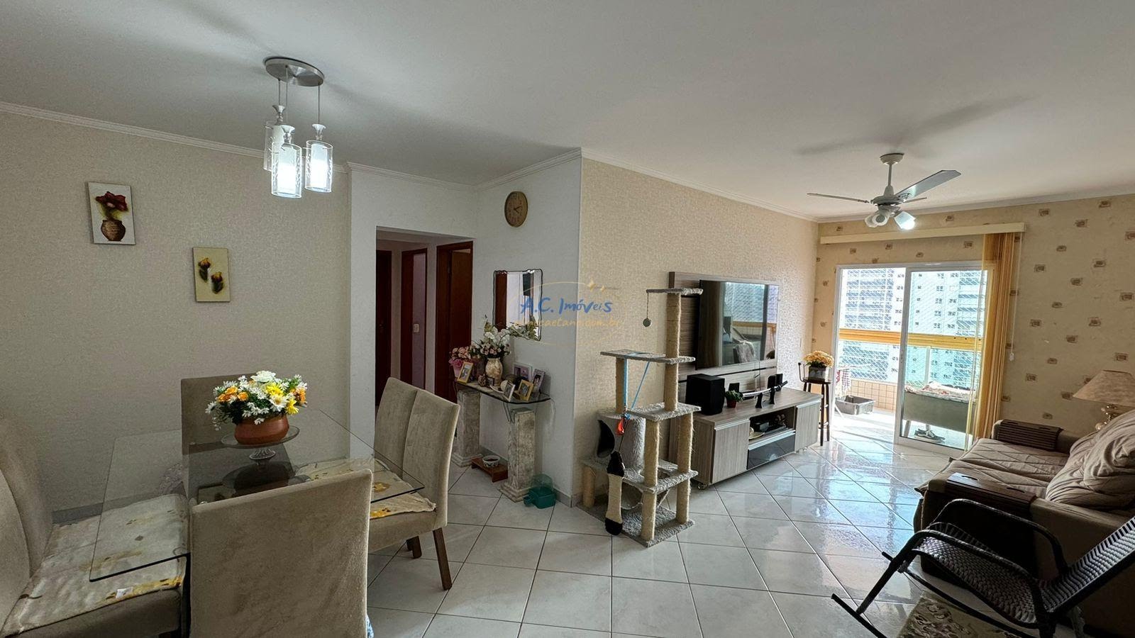 Apartamento à venda com 3 quartos, 1 suíte, 2 vagas e 114m² no Vila Tupi, Praia Grande (SP) — foto 3 de 22