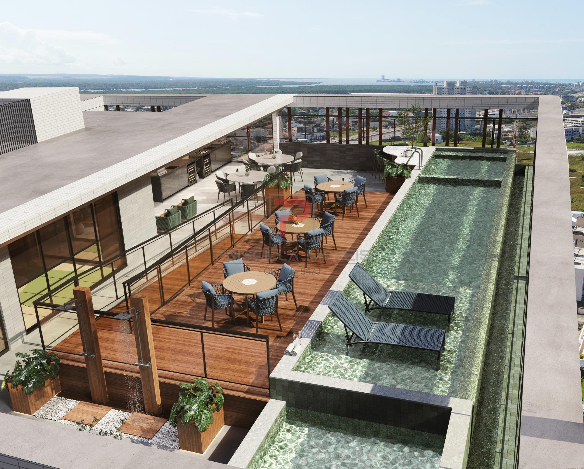 Apartamento à venda com 4 quartos, 4 suítes, 2 vagas e 225m² no Intermares, Cabedelo (PB) — foto 8 de 30