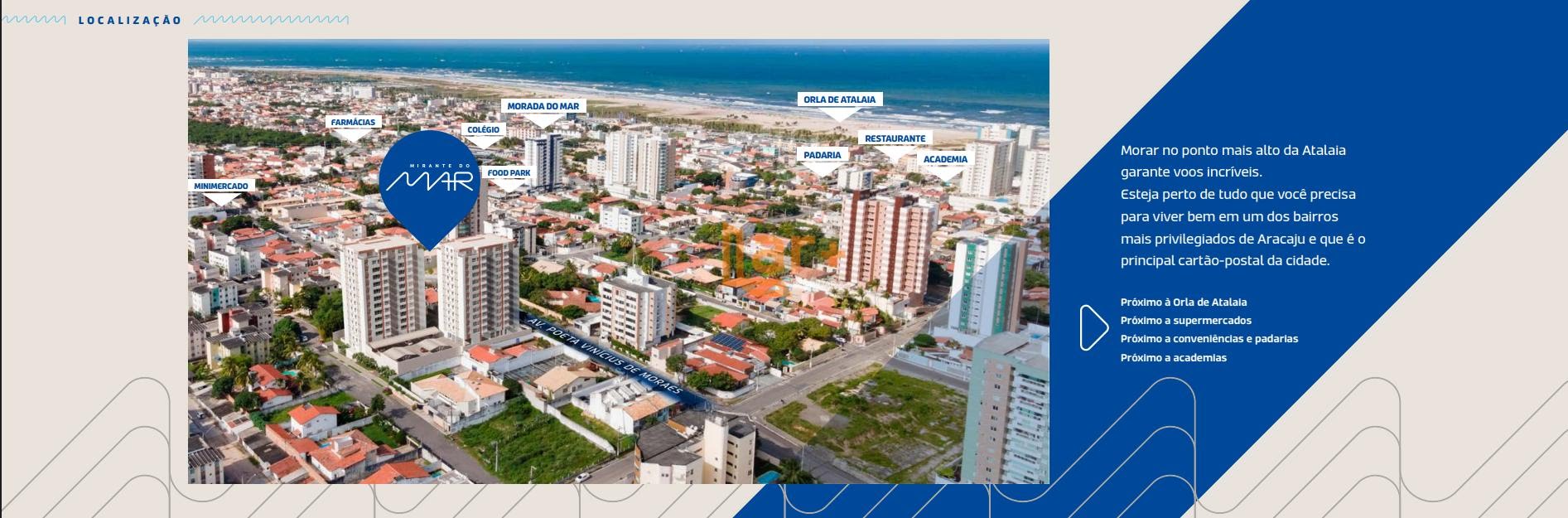 Apartamento à venda com 3 quartos, 2 banheiros, 1 vaga e 68m² no Atalaia, Aracaju — foto principal