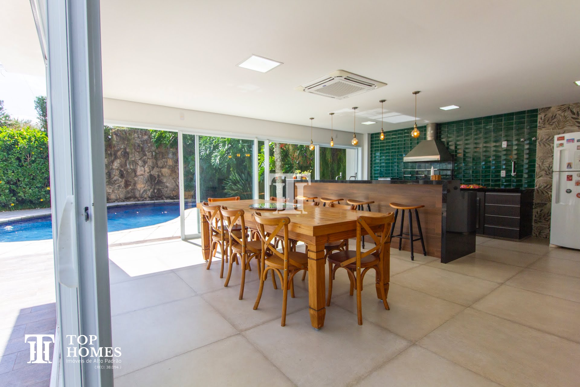 Casa imóvel de alto padrão à venda no condomínio Terras de São Carlos em Jundiaí/SP