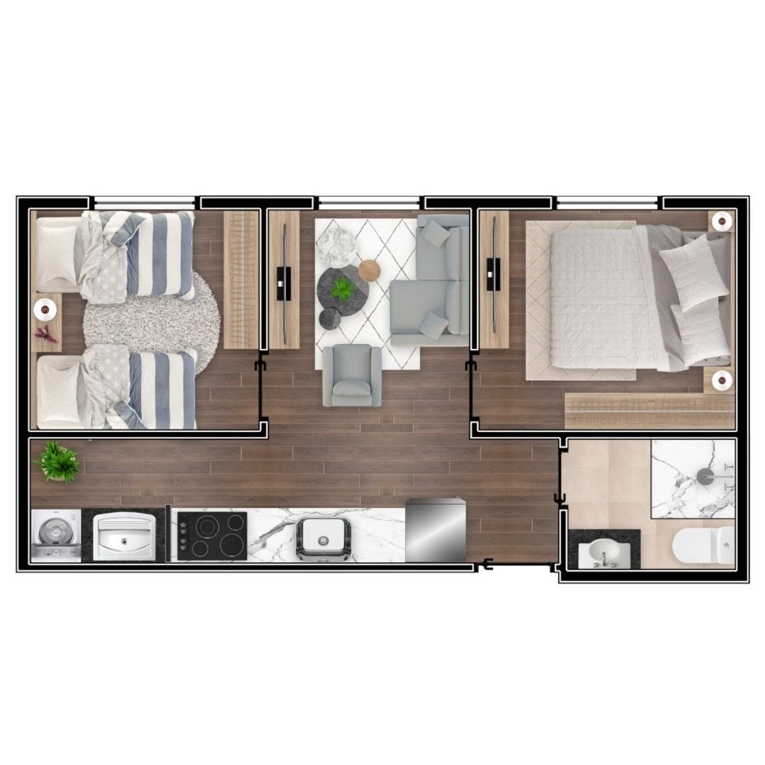 Apartamento, 1 quarto, 26 m² - Foto 15