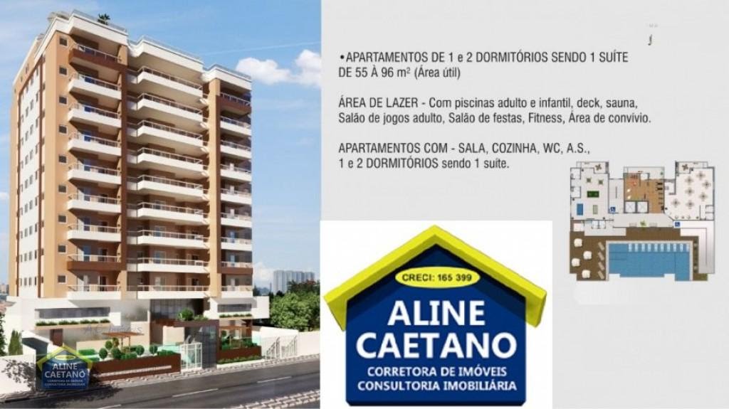 Apartamento à venda com 2 quartos, 1 suíte, 2 vagas e 91m² no Ocian, Praia Grande (SP) — foto 13 de 14