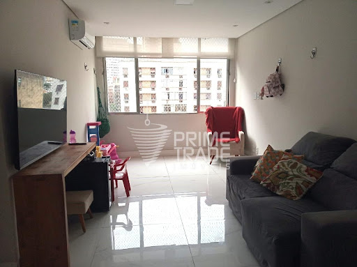 Apartamento 2 Suítes à 2 quadras da praia, Boqueirão-Santos