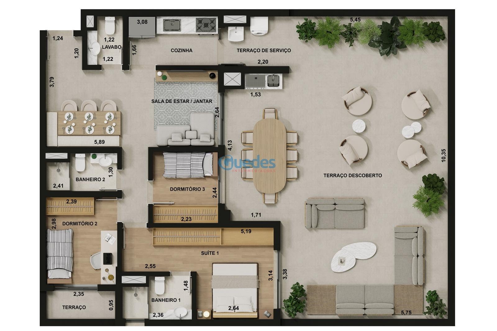 Apartamento à venda com 3 quartos, 1 suíte, 1 vaga e 59m² no Morumbi, São Paulo (SP) — foto 26 de 30