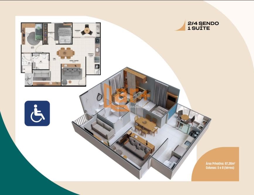 Apartamento à venda com 2 quartos, 1 suíte, 1 vaga e 81m² no Jabotiana, Aracaju (SE) — foto 24 de 26