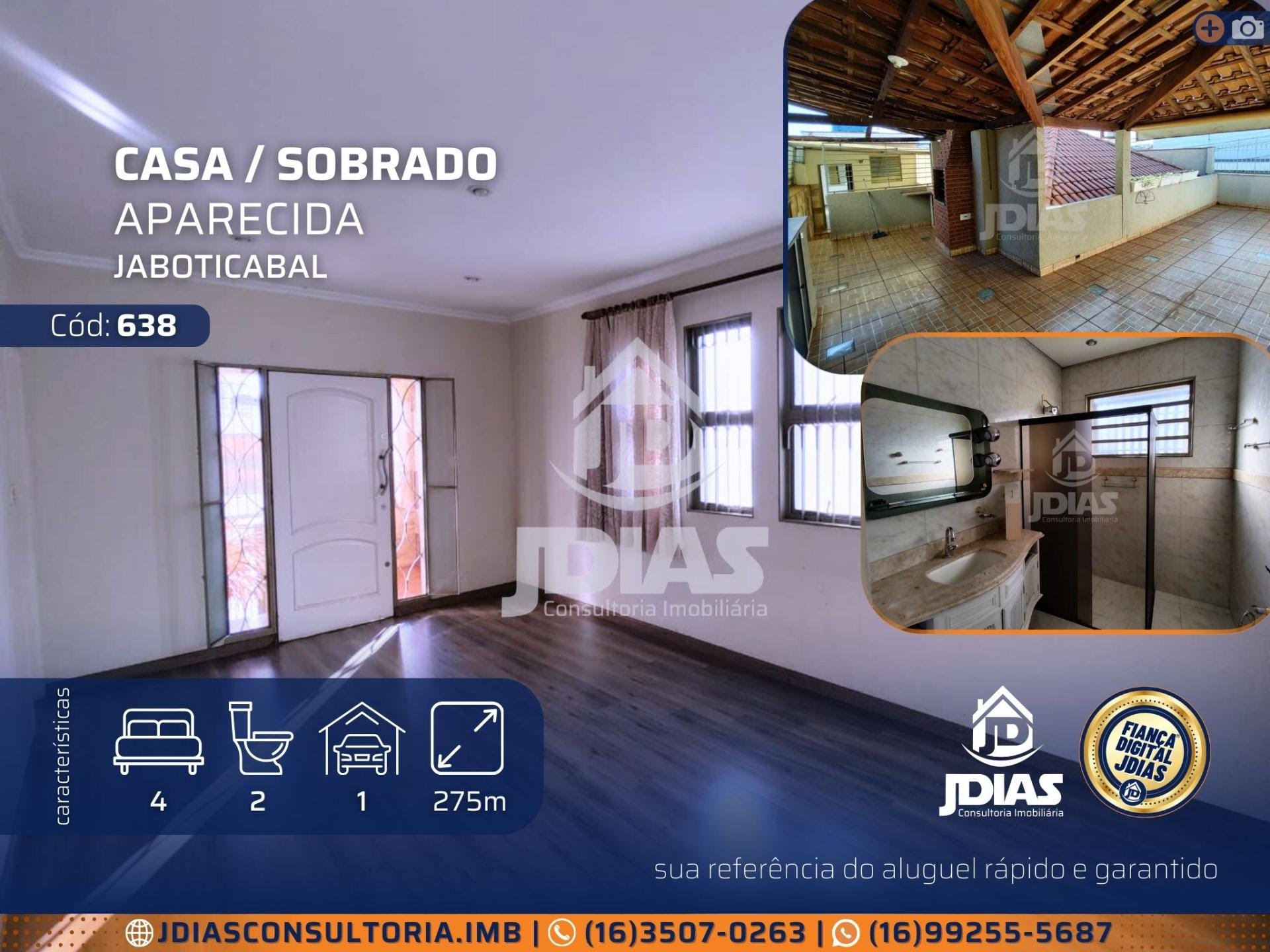 Casa, 4 quartos, 275 m² - Foto 1
