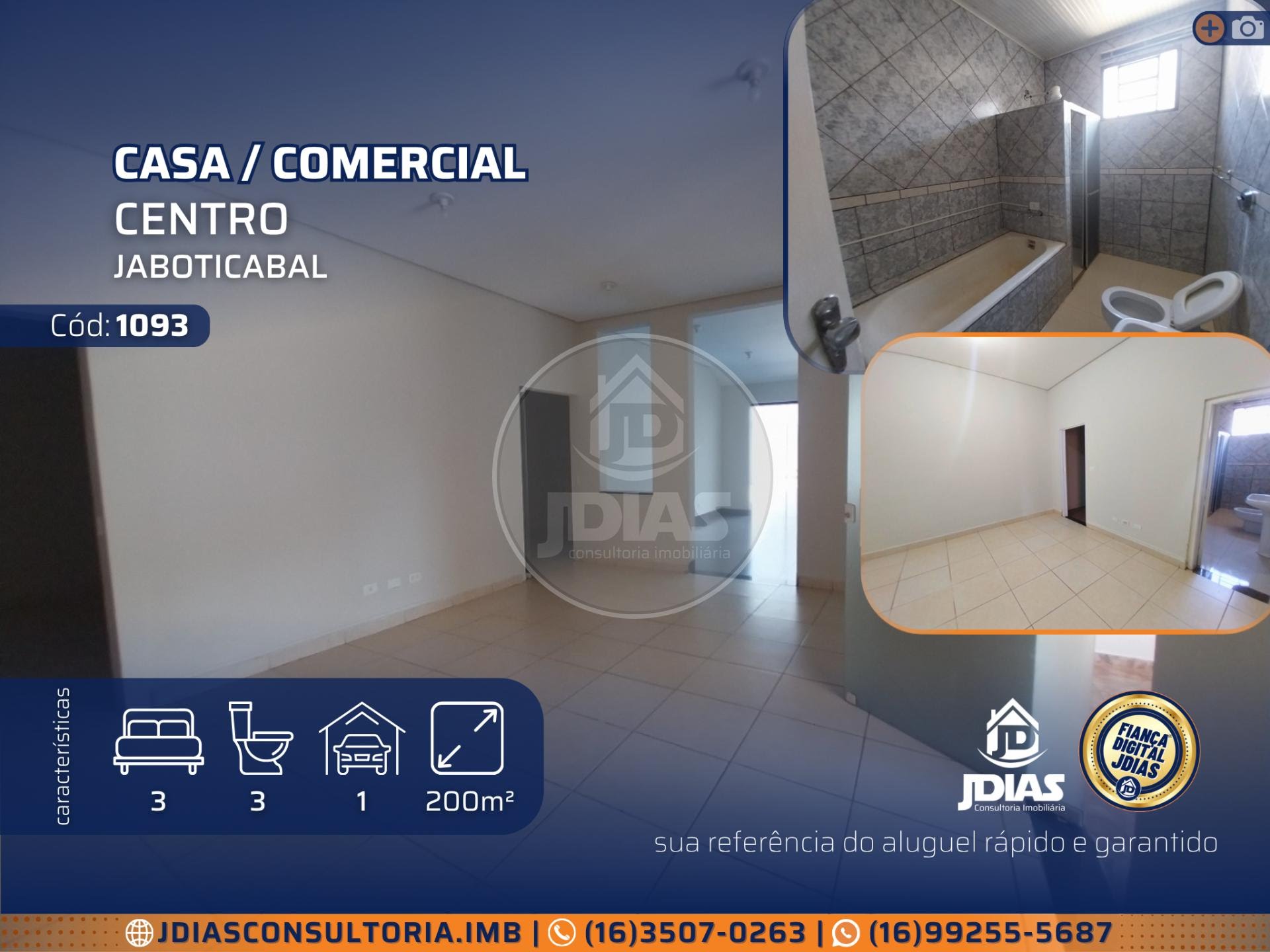 Casa, 3 quartos, 200 m² - Foto 1