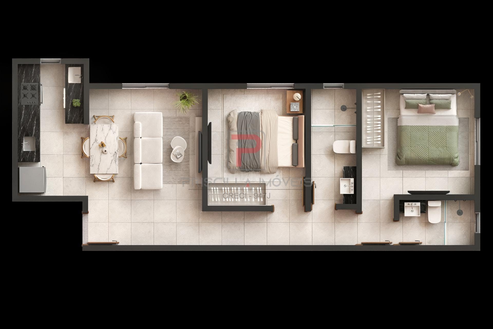 Apartamento à venda com 2 quartos, 1 suíte, 1 vaga e 57m² no Miramar, João Pessoa (PB) — foto 11 de 25