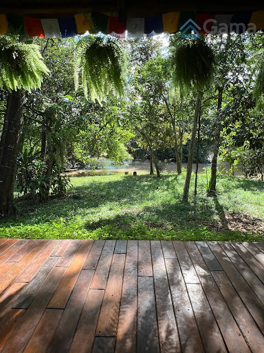 VISTA DO QUIOSQUE PARA O RIO LIRA