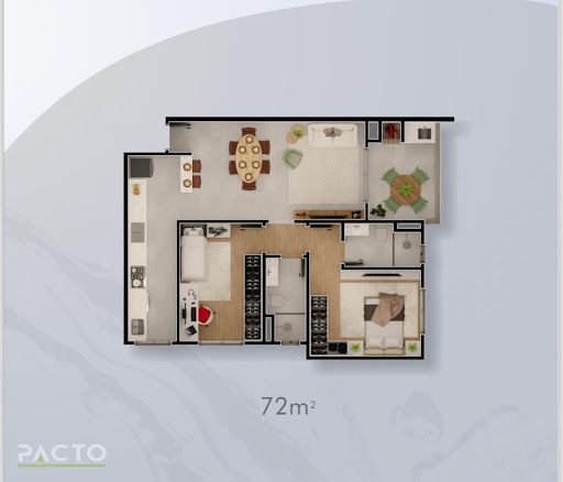 Apartamento em Urussanguinha  -  Araranguá
