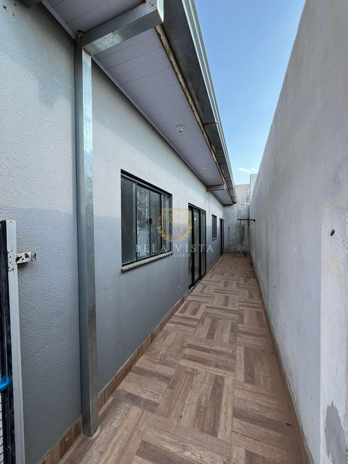 entrada para os apartamentos