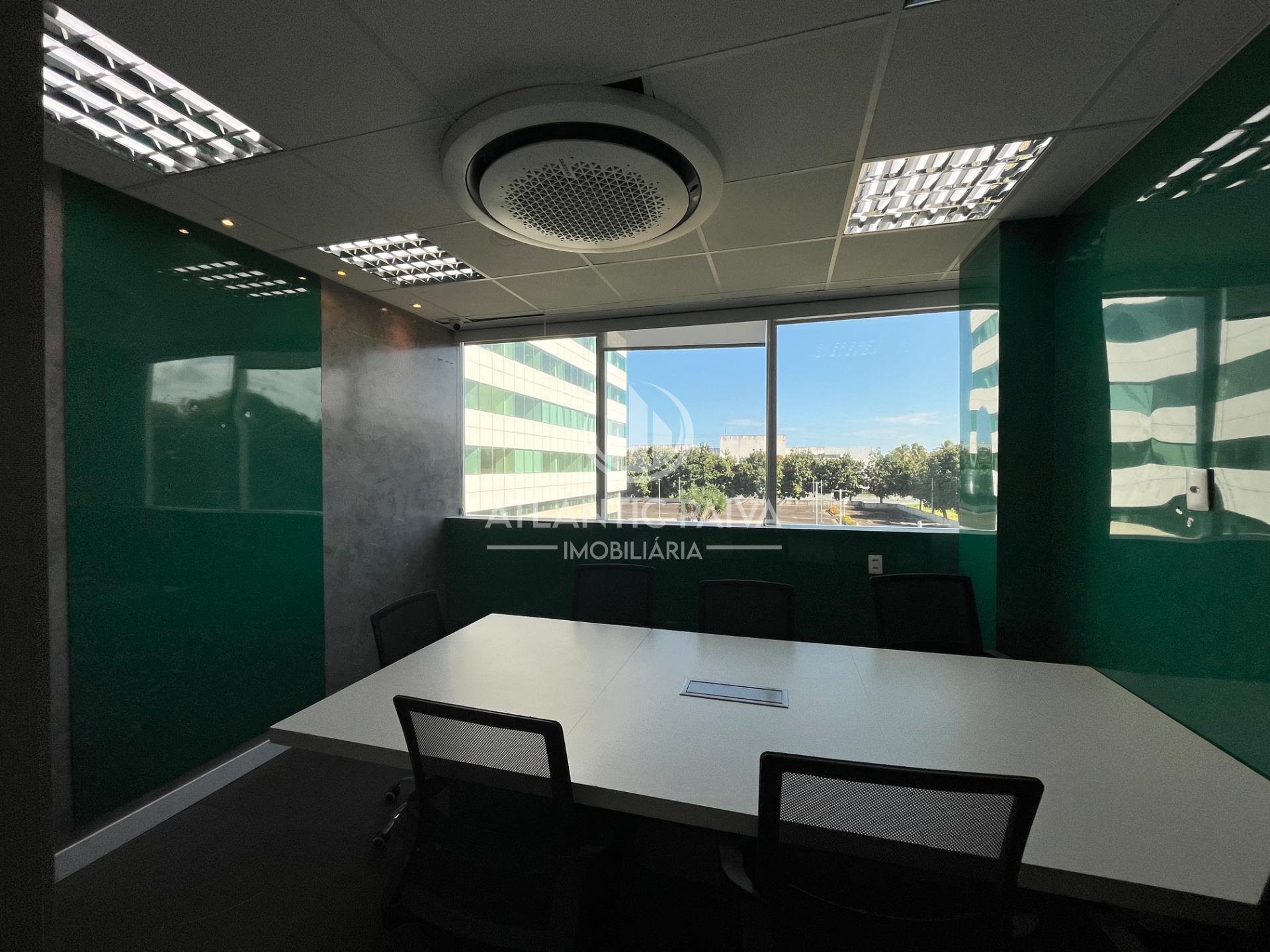 Novo Mundo Empresarial - Sala mobiliada 