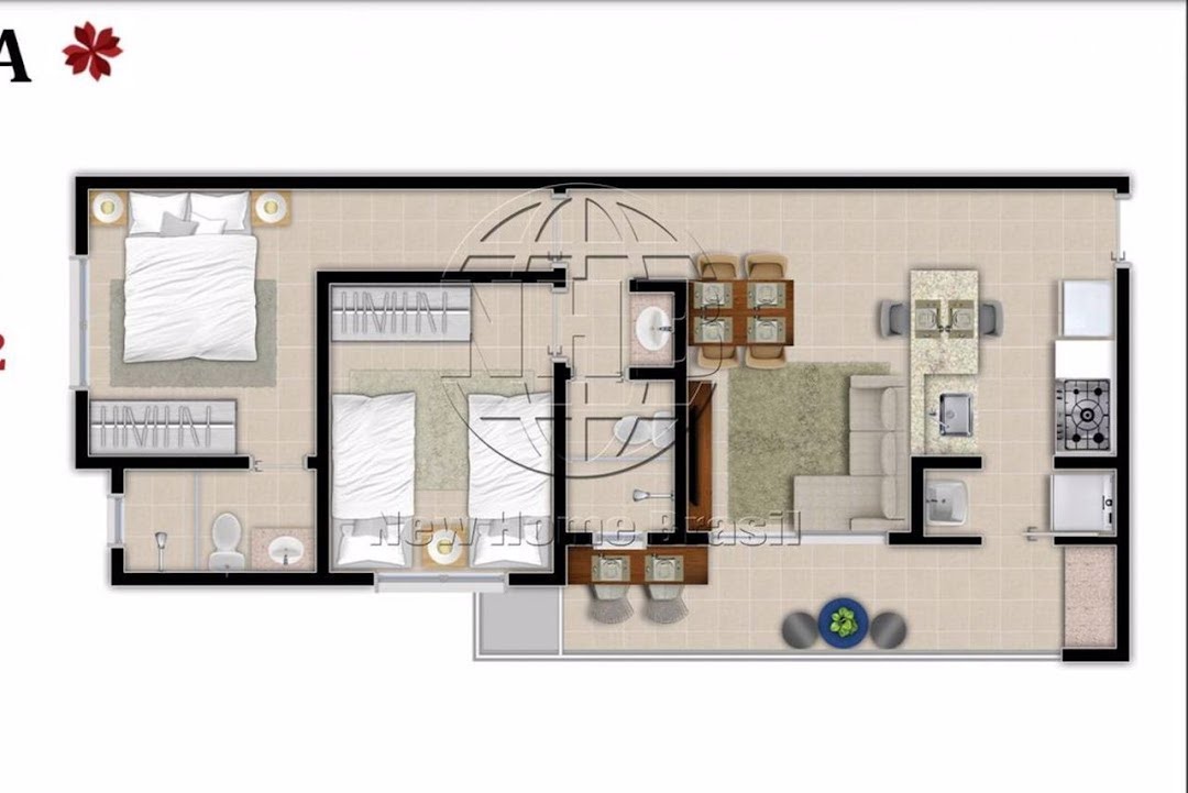 Apartamento à venda com 2 quartos, 1 suíte, 1 vaga e 58m² no Ribeirânia, Ribeirão Preto (SP) — foto 16 de 16