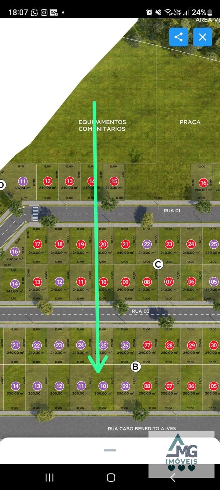 Terreno à venda com 300m² de terreno no Jardim Paraiso, Três Corações (MG) — foto 3 de 9