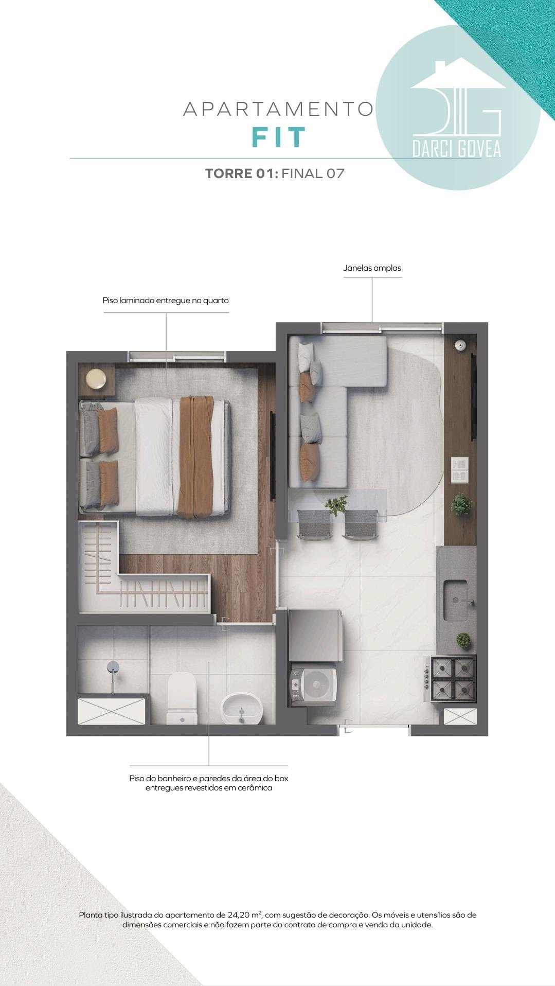 Apartamento à venda com 2 quartos, 1 banheiro e 36m² no Lapa, São Paulo (SP) — foto 8 de 29