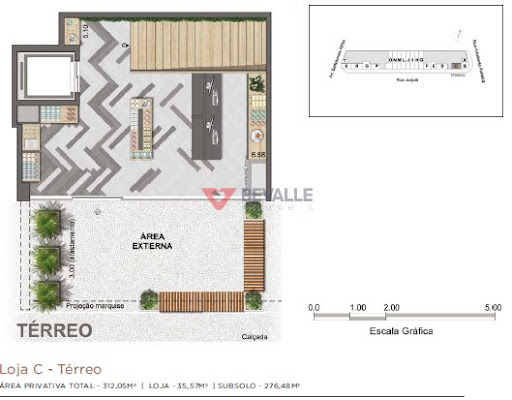 Planta 01 - loja c 312 05m²