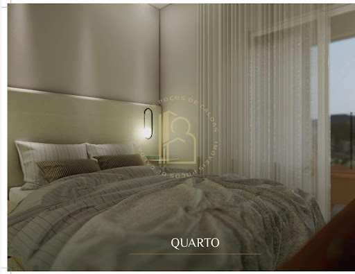 Apartamento Studio no Centro plano de Poços de Caldas