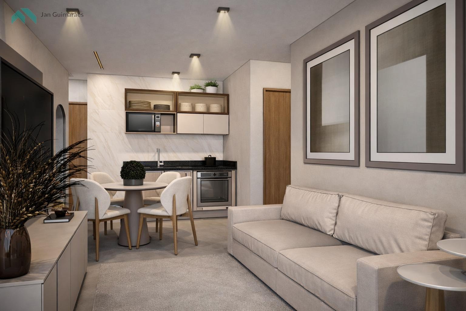 Apartamento, 2 quartos, 43 m² - Foto 2