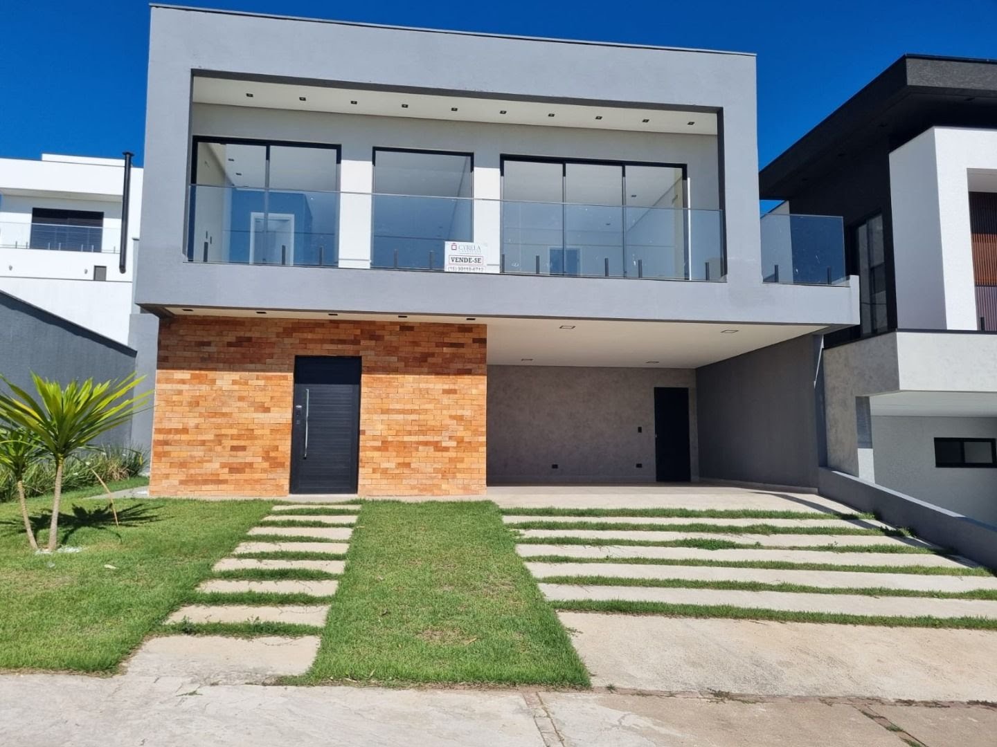 Casa à venda com 3 quartos, 6 banheiros, 4 vagas e 203m² no Condomínio Cyrela Landscape, Votorantim — foto principal